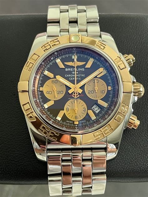 breitling chronomat history|breitling chronomat 44 two tone.